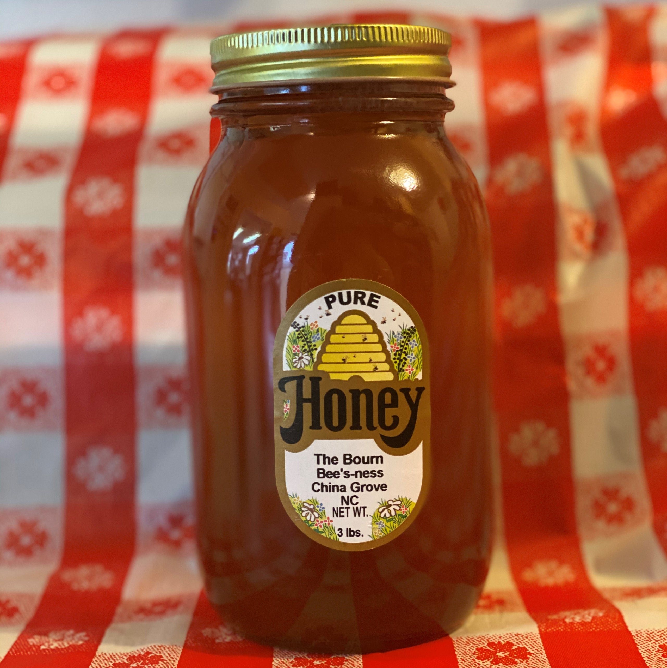 Honey Quart 3lbs(48oz) Patterson Farm Market & Tours